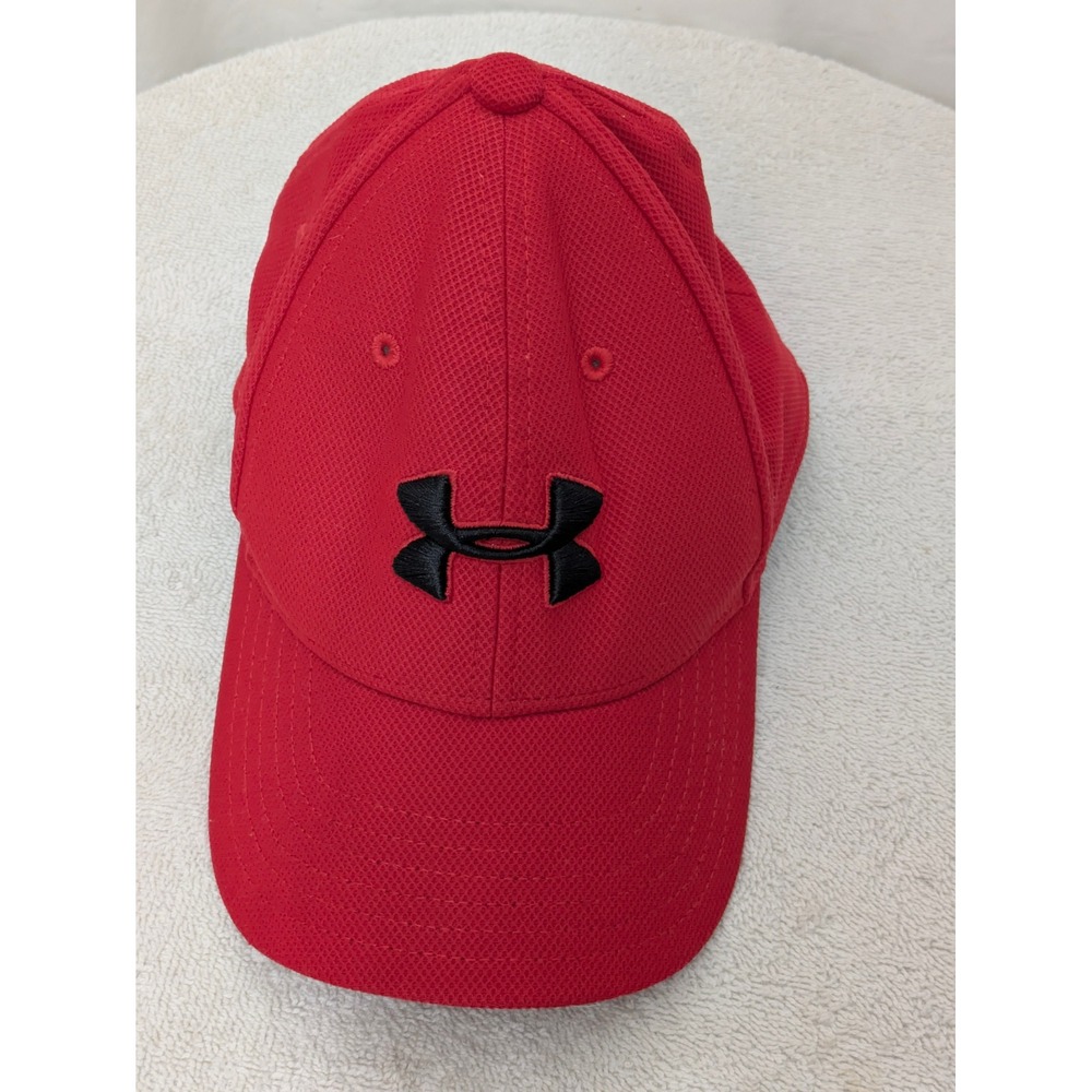 Under Armour Kids Red Classic Fit Baseball Hat Youth XS/S 1305457
